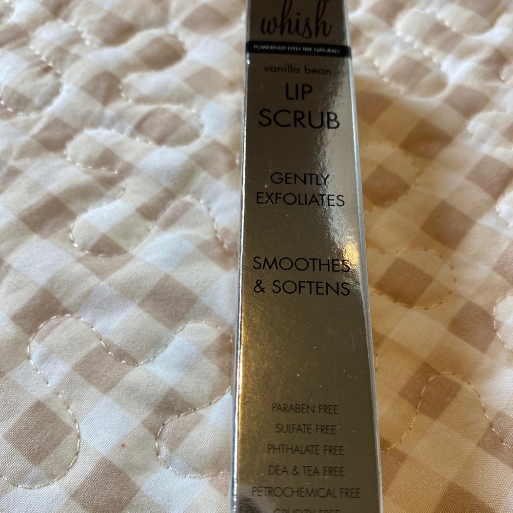 NWT Whish Vanilla Bean Lip scrub